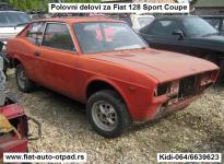 Fiat auto otpad - Model: Fiat 128 Sport Coupe Opis: Za delove Fiat auto otpad - Tip Model: Fiat 128 Sport Coupe Opis: Za delove