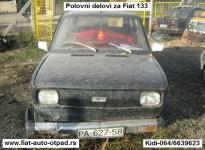 Fiat auto otpad - Model: Fiat 133 Opis: Za delove Fiat auto otpad - Tip Model: Fiat 133 Opis: Za delove
